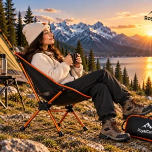 RoyalCamp Portable Folding Camping Chair | Lightweight Outdoor Chair